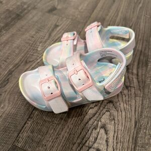 Pastel Tie Dye Cat & Jack Toddler Sandals